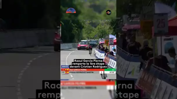 Raoul Garcia Pierna remporte la 1ère étape devant son coéquipier Cristian Rodriguez #rdo2025