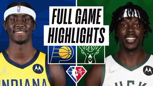 PACERS at BUCKS | FULL GAME HIGHLIGHTS | December 15, 2021