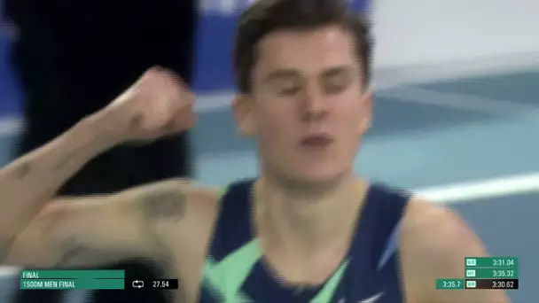 Le 1500 m d'Ingebrigtsen - Athlé - Indoor