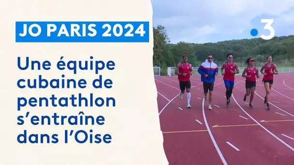 L’équipe cubaine de pentathlon moderne s'entraîne dans l'Oise pour les jeux panaméricains