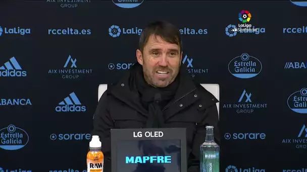 Rueda de prensa RC Celta vs RCD Espanyol de Barcelona