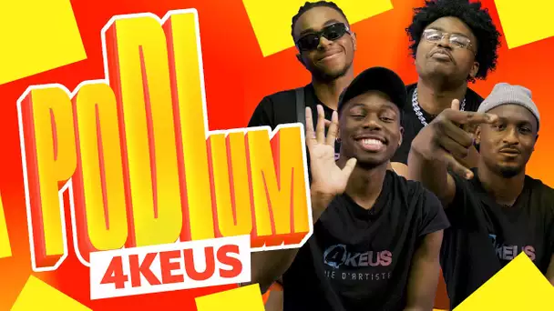 4Keus : Top 3 des feats de rêves, des sportifs, des rappeurs français | Podium