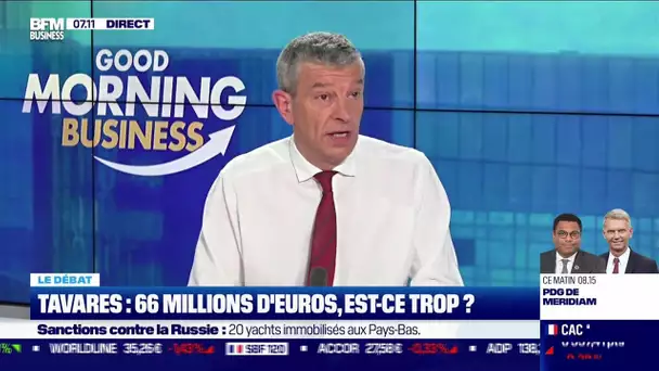 Le débat : 66 millions d'euros de Tavares, est-ce trop ?