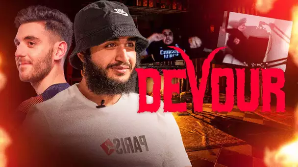 ON CONTINUE LE JEU D'HORREUR DEVOUR AVEC LES 4 CAMS DE BIBI, NISQY, GHALI & ZONGO