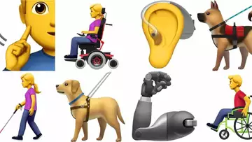 Apple ha creado estos emojis para los discapacitados