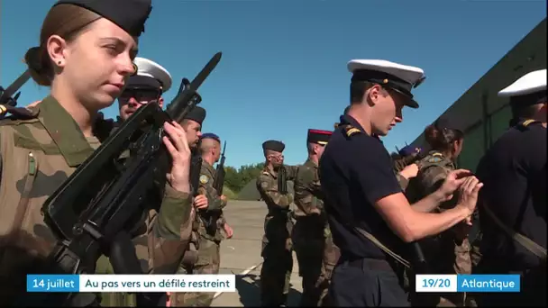 14 juillet - Répétition de l'Ecole de formation des sous-officiers de l'Armée de l'Air d'Echillais.