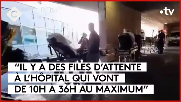 Perpignan, Carhaix : tensions sur les urgences en France - La Story - C à Vous - 04/10/2023