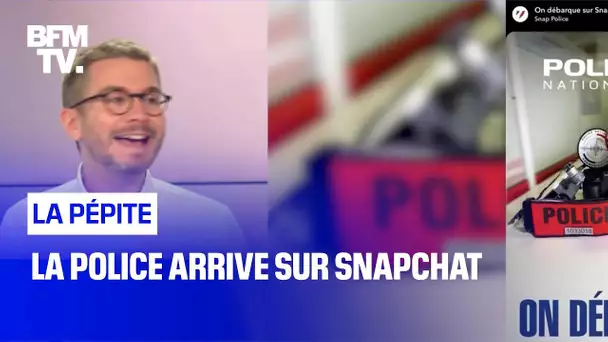 La police arrive sur Snapchat