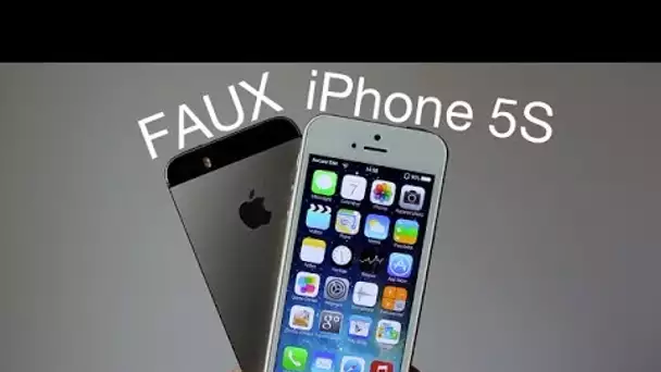 Clone iPhone 5S Gold et Gris sidéral