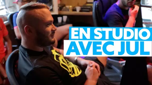 En studio avec JUL à Marseille