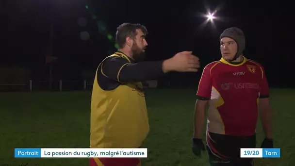 Autisme : Mathieu s'épanouie grâce au rugby et à la musique