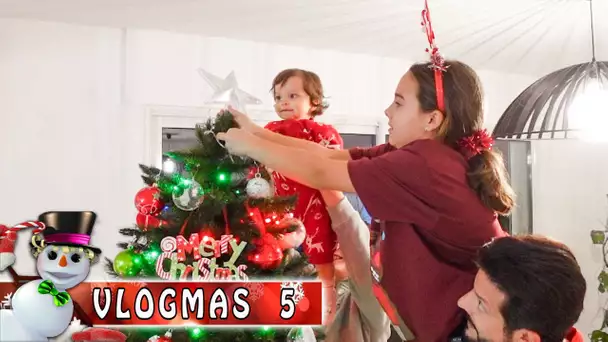 VLOGMAS 5 : ON FAIT NOTRE SAPIN DE NOEL ! 🎄 ENFIN !!!