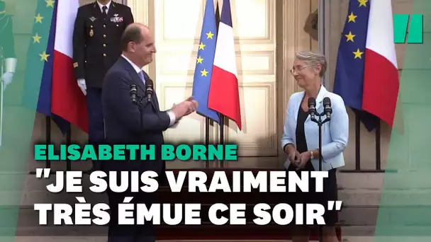 Nommée Première ministre, Elisabeth Borne dédie son discours "à toutes les petites filles"