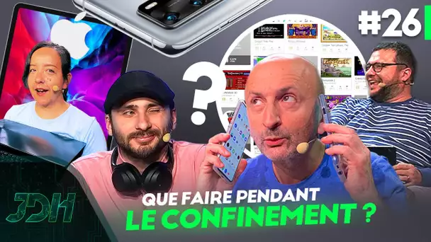 Que faire pendant le confinement ? (recommandations tech) | JDH à la maison #26