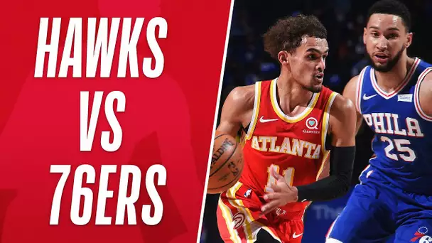 Best Moments From Hawks vs 76ers Season Series!