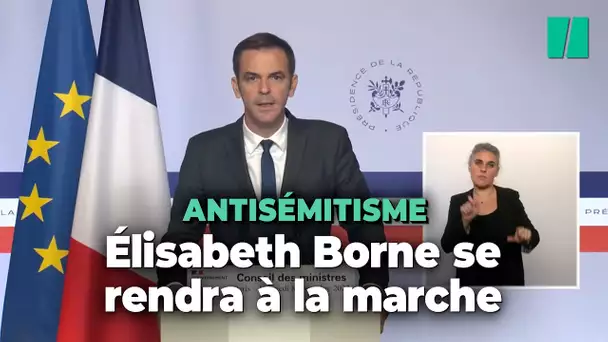 Olivier Véran s'exprime sur la marche contre l'antisémitisme