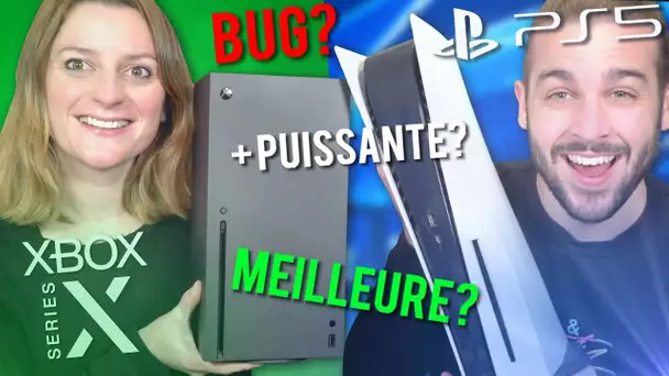 ON VOUS DIT TOUT SUR NOS CONSOLES PS5 ET XBOX SERIES X : BUG, PERFORMANCE ET JEUX !