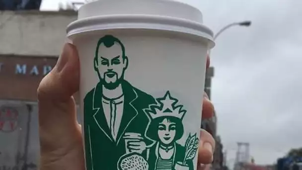 Découvrez Soo Min Kim, cet artiste qui revisite le logo de Starbucks façon pop culture !