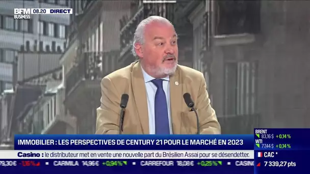 Charles Marinakis (Century 21 France) : Immobilier, les prix moyens baissent partout en France