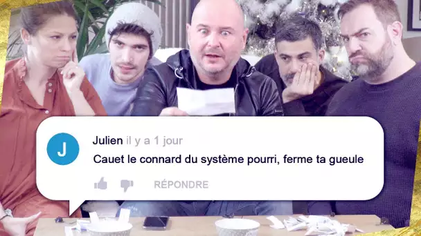 ON DÉCOUVRE LES COMMENTAIRES DE NOS HATERS