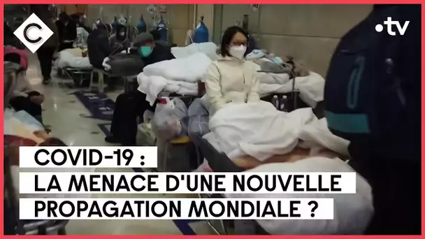 Explosion des cas de Covid en Chine - La Story de Mohamed Bouhafsi - C à Vous - 02/01/2023