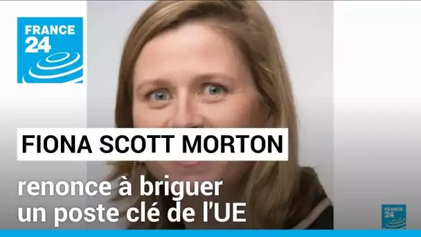 L'économiste Fiona Scott Morton renonce à briguer un poste clé de l'UE • FRANCE 24