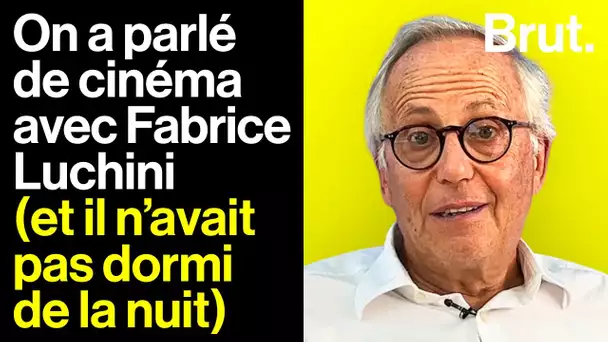 "Les gens vont dire que je suis devenu cinglé…" On a parlé de cinéma avec Fabrice Luchini