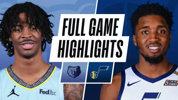 GRIZZLIES at JAZZ | FULL GAME HIGHLIGHTS | March 26, 2021