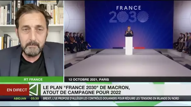 Plan France 2030 : «Clairement, Emmanuel Macron est en campagne présidentielle», selon Nicolas Vidal