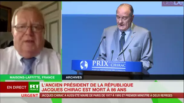 Jacques Myard (LR) : «Jacques Chirac avait la main pour défendre une certaine idée de la France»