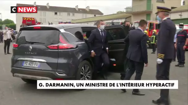 Gérald Darmanin, un ministre de l'intérieur hyperactif