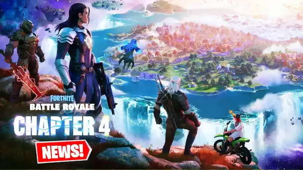 TRAILER DE LANCEMENT DU NOUVEAU CHAPITRE 4 SUR FORTNITE !