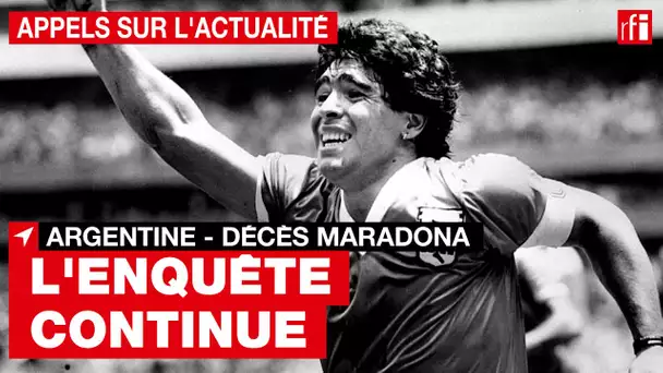 Maradona : son équipe médicale inculpée d'homicide volontaire