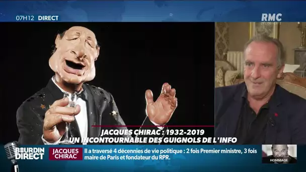 Yves Lecoq revient sur ses 30 années passées à être la voix de Jacques Chirac au Guignols de l'Info