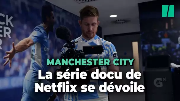 Netflix dévoile les premières images des coulisses du triplé historique de Manchester City