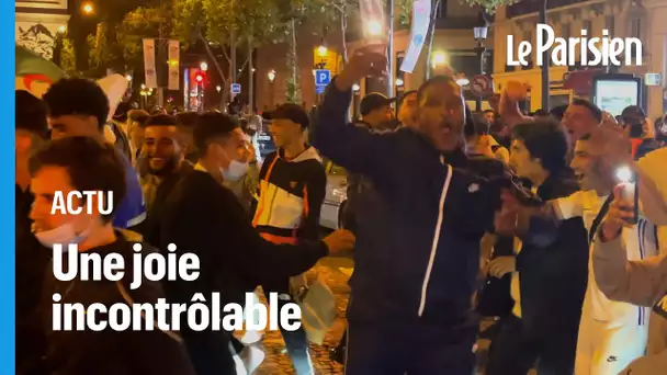 France-Portugal : des centaines de supporters envahissent les Champs-Elysées, la police intervient