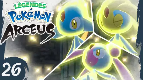 LA CAPTURE DE CREHELF, CREFADET & CREFOLLET 🔹26 - LÉGENDES POKÉMON ARCEUS - Let's Play FR