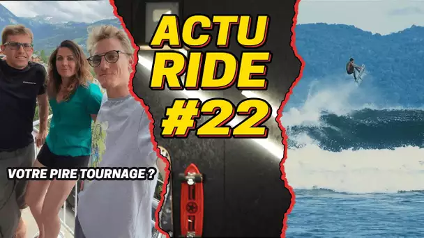 ACTU RIDE #22 : Grosse frayeur en trottinette freestyle, Winter Activity, skate, surf et FMX !