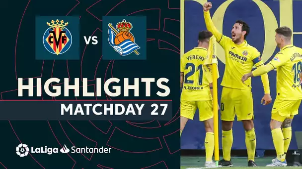 Resumen de Villarreal CF vs Real Sociedad (2-0)