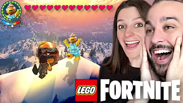 LEGO FORTNITE : ON GRAVI L'EVEREST SUR LEGO FORTNITE !