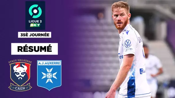 Résumé : Accroché par Caen, Auxerre aura des regrets