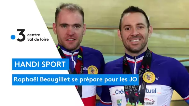 Handisport : Raphaël Beaugillet, cycliste, se prépare pour les Jeux Paralympiques 2021 depuis Blois