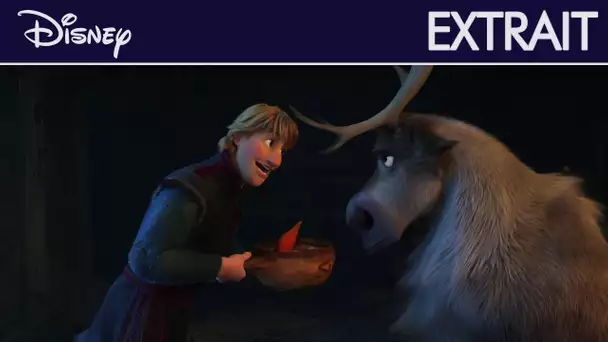 La Reine des Neiges : Joyeuses fêtes avec Olaf - Extrait : Sven cherche de l'aide | Disney