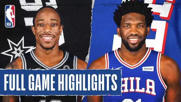 SPURS at 76ERS | FULL GAME HIGHLIGHTS | August 3, 2020
