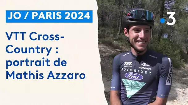 Les Jeux vus d'ici : à la rencontre de Mathis Azzaro (VTT Cross-Country)