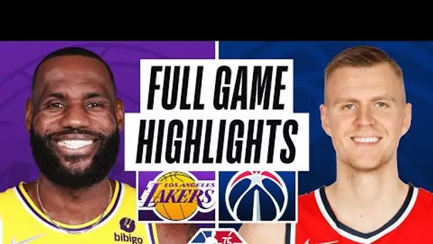 LAKERS at WIZARDS | FULL GAME HIGHLIGHTS | March 19, 2022