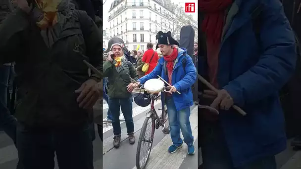 Paris : manifestation du mardi 28 mars 2023 contre la réforme  des retraites