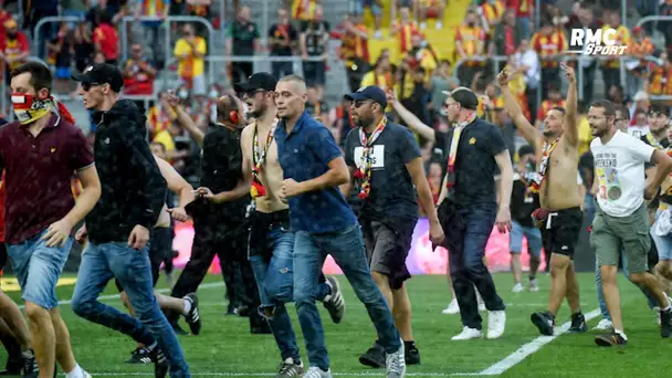 "Le boulot d'un média, c'est de montrer les images" explique Riolo après les incidents de Lens-Lille