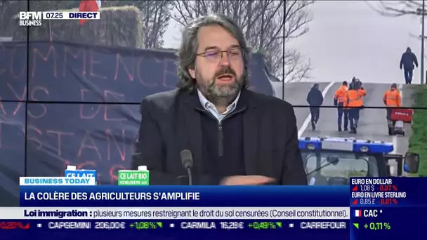 Nicolas Chabanne (C'est qui le patron ?!) : La colère des agriculteurs s'amplifie