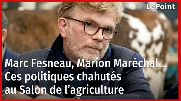 Marc Fesneau, Marion Maréchal… Ces politiques chahutés au Salon de l’agriculture